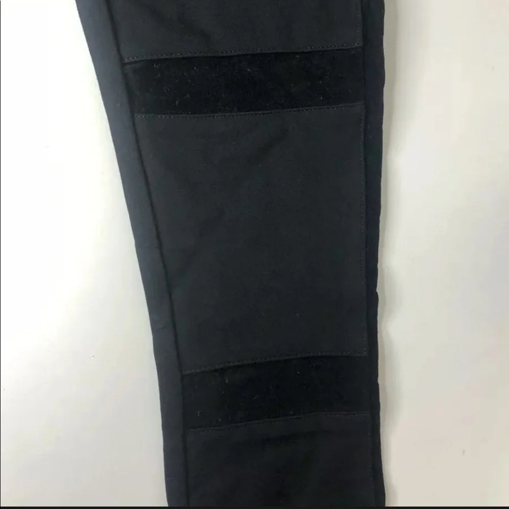 Hudson Amory Super Skinny Moto Stripe Jeans - Picture 4 of 8